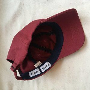 Actual Source Low profile cap (Maroon)